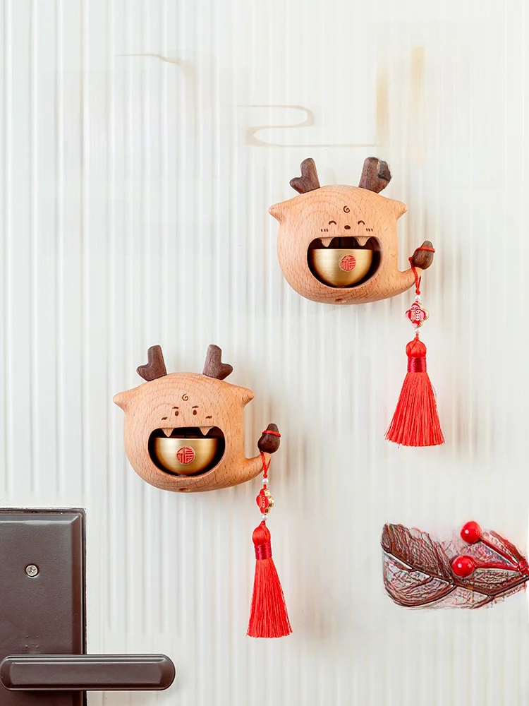 

Декоративные аксессуары для входной двери в скандинавском стиле с изображением дракона, подарки на церемонию открытия, для новоселья и оформления нового дома