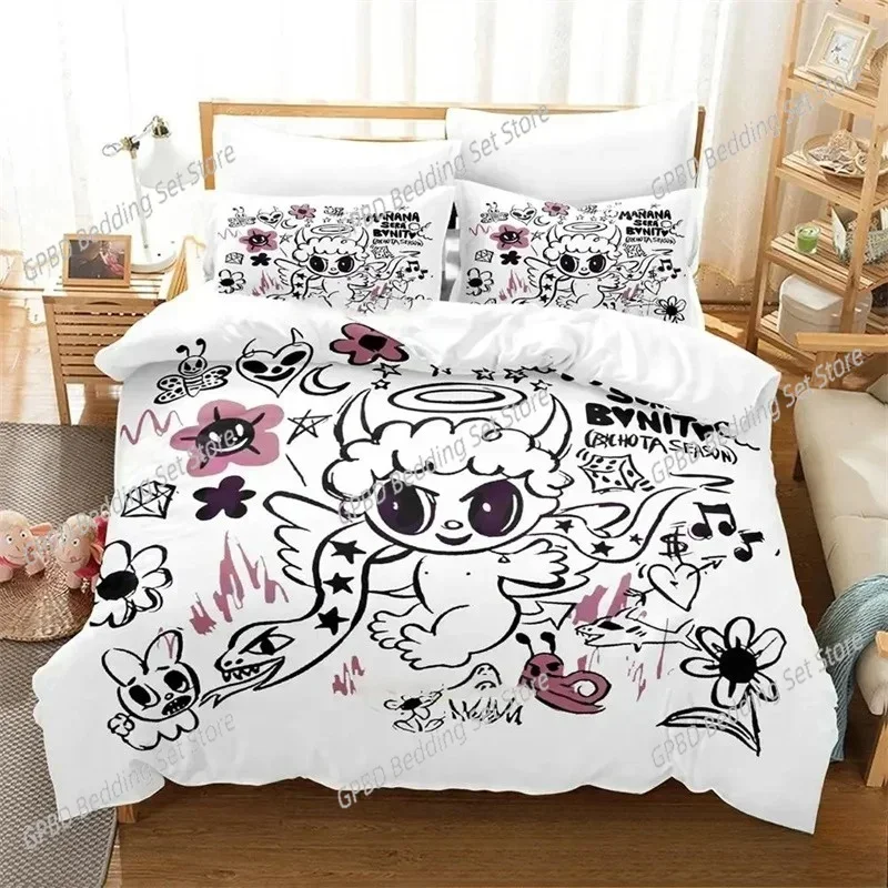 Karol G Manana Sera Bonito Bichota 3D NEW Duvet Cover Pillowcase Bedding Set Adult Boy Girl Bedroom Children Single Double Large