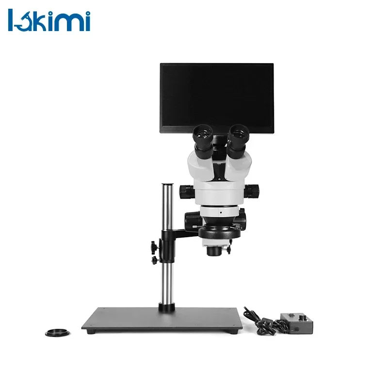 2026/Stereo Trinocular Microscope Lakimi Screen 10.1-Inch Multi-Directional Stereo HD Digital LK-MH02B