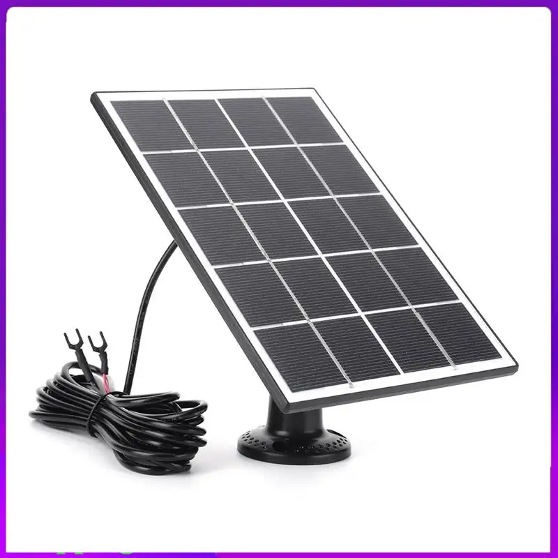 

20W Solar Panel Charger Forring Video Doorbell 360° Adjustable Mount Fordoorbell 4/3/3 Plus/2 A
