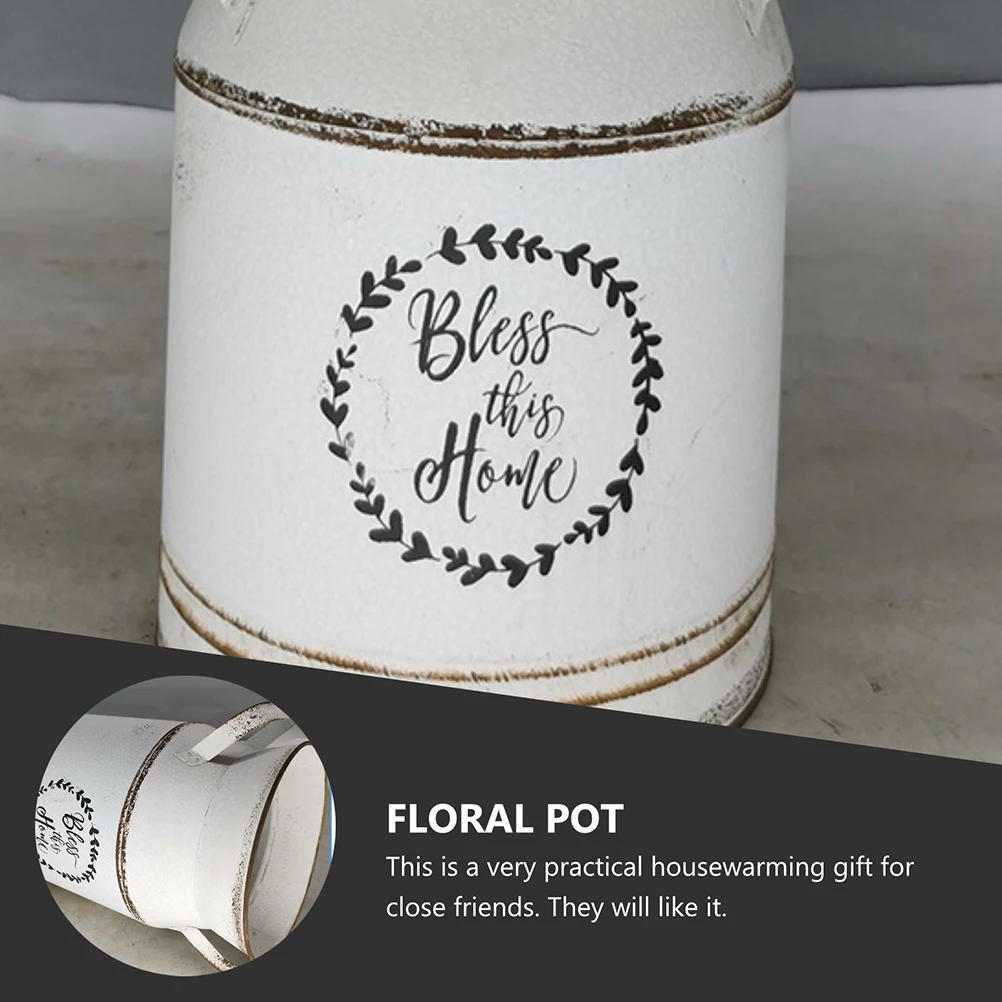 

1pc European Style Decorative Vase For Home Office Study Decoration Floral Arrangement Pot Artistic Flower Holder Table