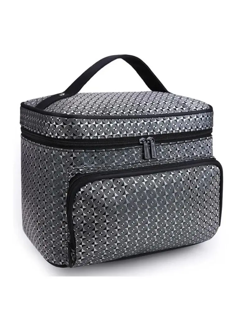 Peony Floral Big Cosmetic Bag Women Waterproof Professional Toiletry Kit Wash Necessaire Travel Organizer Make up Bags SZL63