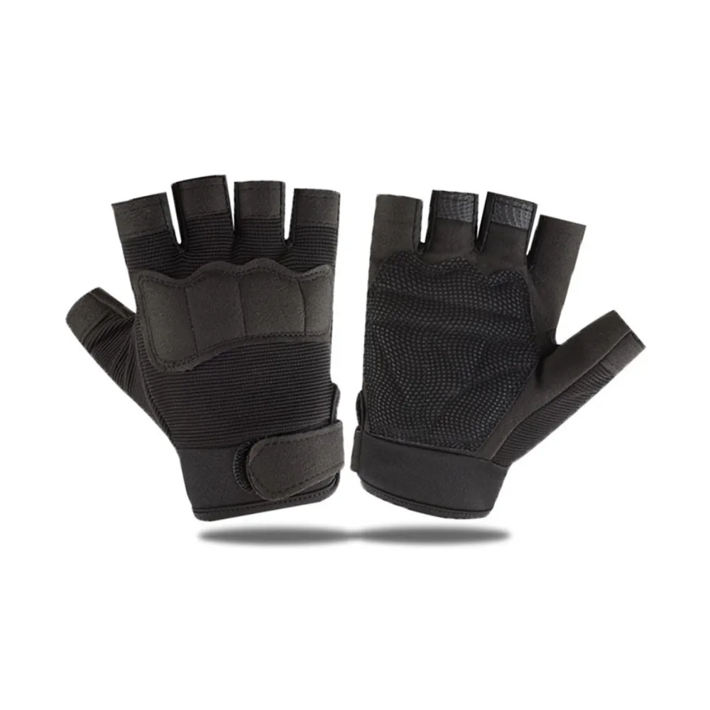 Tactical half-finger gloves special forces short finger gloves outdoor cycling sports training open-finger gloves