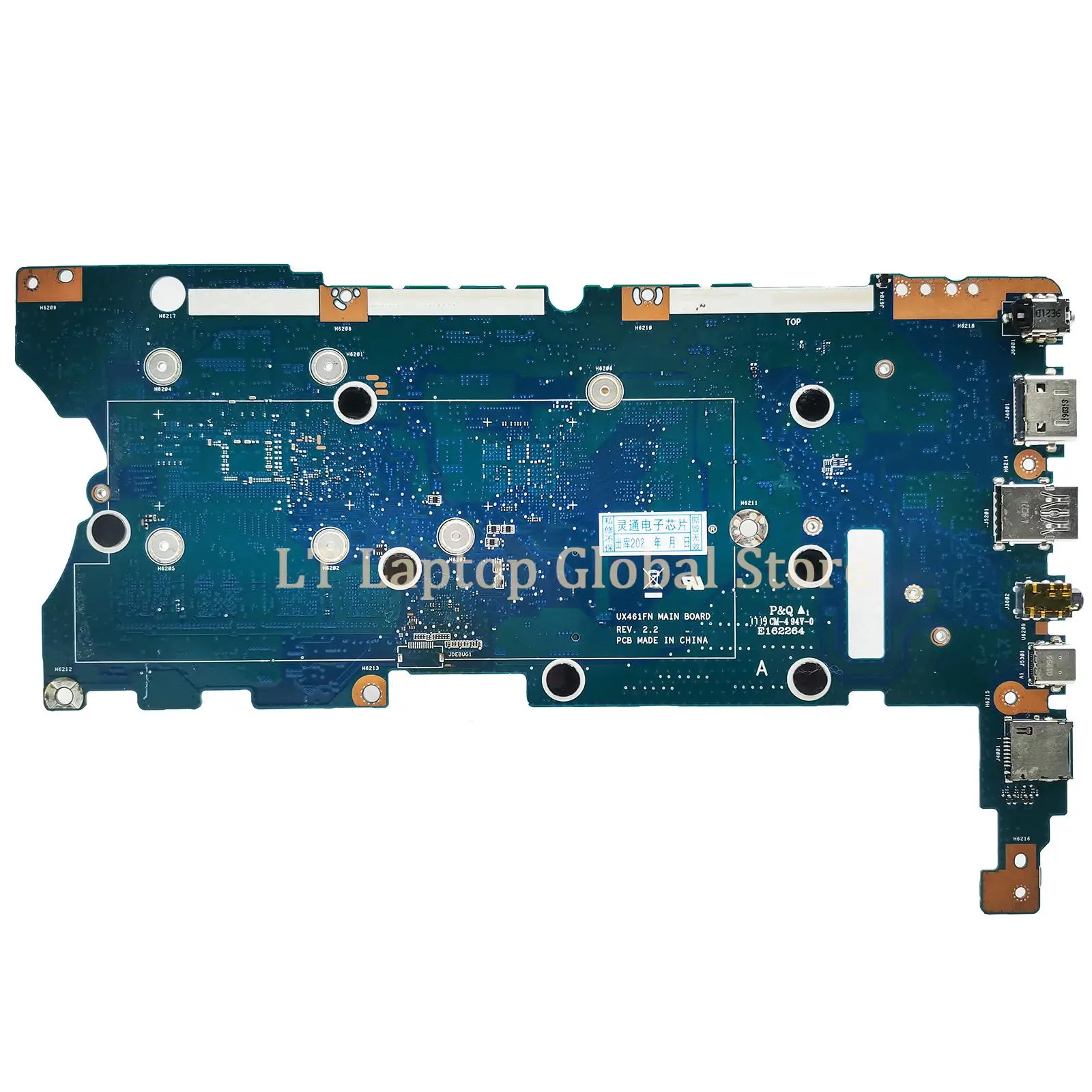 Mainboard untuk ASUS Zenbook Flip 14 UX461FN UX461FA UX461 UX461F Laptop Motherboard I5 I7 8th Gen CPU 8G/16G-RAM/V2G