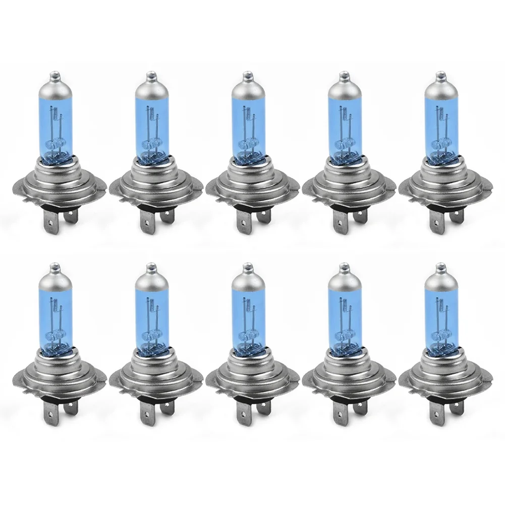 Lamp Bulbs Light Set Bright 10pcs 12V 55W White Headlights 6000K Halogen Car Latest Xenon Gift Useful Durable New