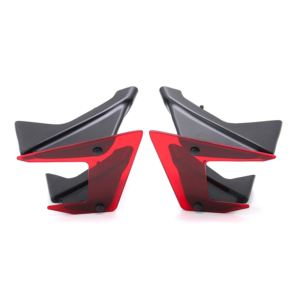 NEW Motorcycle Side Downforce Naked Spoilers Fixed Winglet Fairing Wing Deflectors For Yamaha MT-07 MT07 MT 07 2018 2019 2020 - view 3