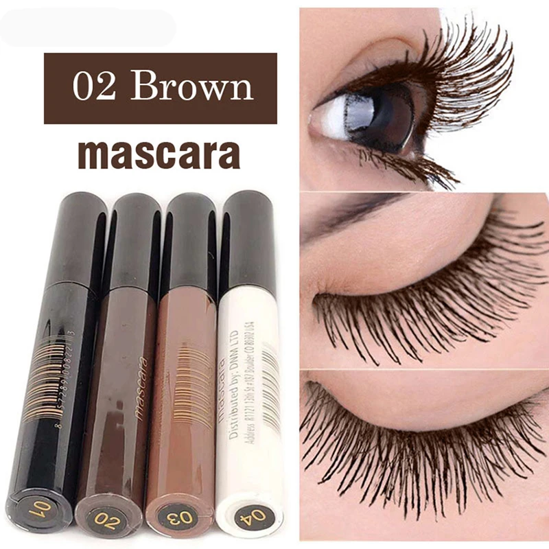Nhiều Màu Sắc Mascara 4 Màu Mascara Kẻ Mắt Quyến Rũ Longlasting Mascara Uốn Mắt Mi Nối Dài Cho Lông Mi Mắt Dụng Cụ Trang Điểm