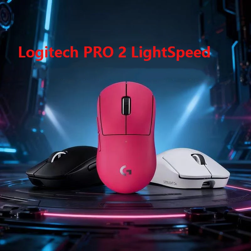 Logitech PRO 2 LightSpeed Wireless Gaming Mouse 44K DPI Sensor 888 IPS 88G GPW4 for PC/Mac Electronic Sports Mice