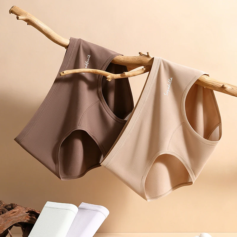 Women's Lingerie Fashion Briefs Panties Women Micro Underwear Sports Breathable Sexy Panties Set Pack Cotton Lady Triangular