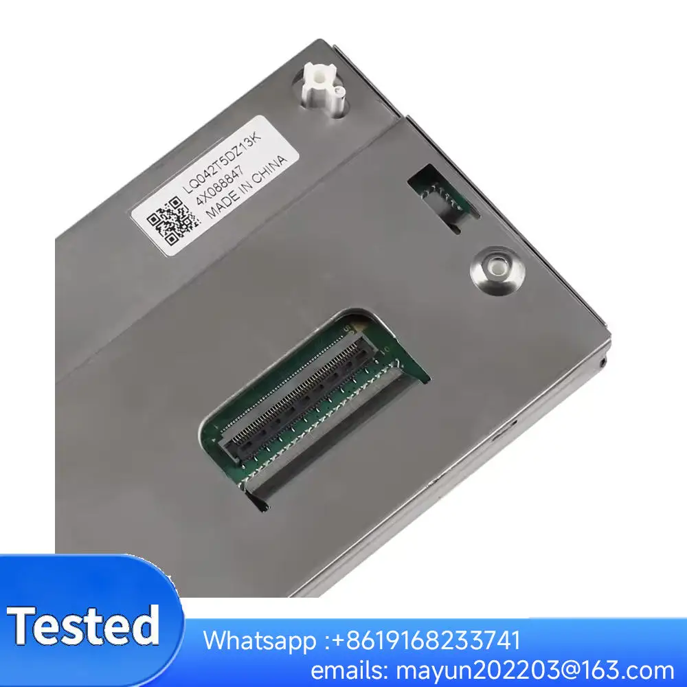 

Новая оригинальная ЖК-панель класса A+ с диагональю 4,2 дюйма, модели LQ042T5DZ13 / LQ042T5DZ13K / LQ042T5DZ13A.