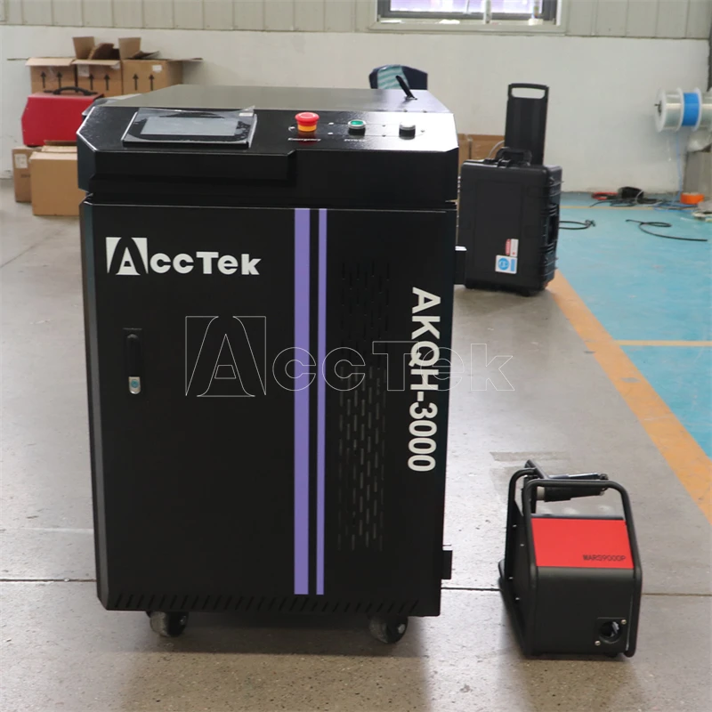 Metal Processing Manual Laser Cleaning Welding Cutting Machine 3 In 1 1500W 2000W 3000W Lazer Welding Machine for Small Business