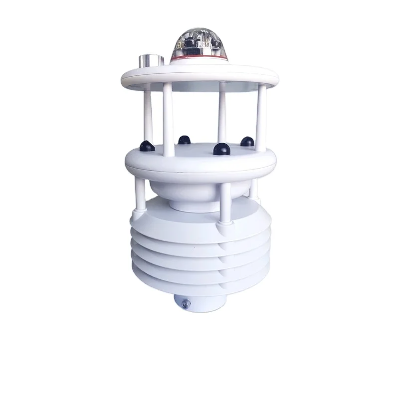 China Outdoor Micro Weather Station Sensor For Temperature humidity pressure speed direction rainfall illuminance