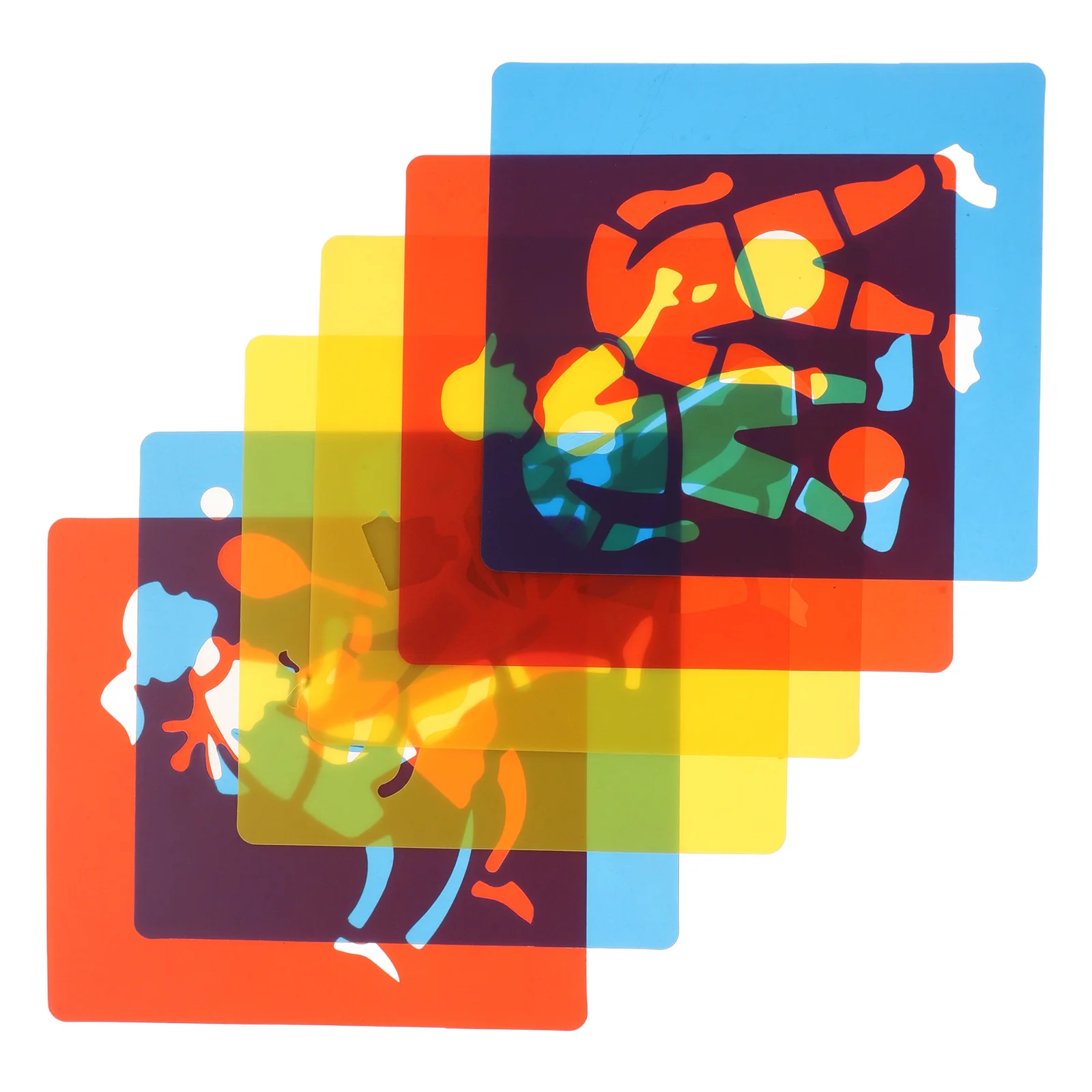 

6pcs Sports Painting Templates Hollow Drawing Stencils Kids Basketball Soccer Swimming Reusable Art Craft Tools