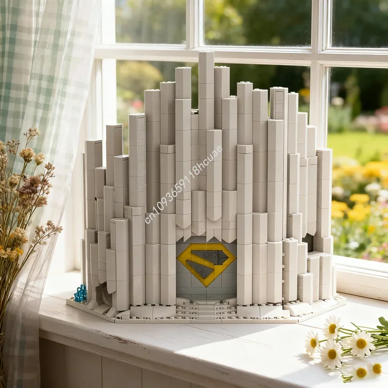 

1805 шт. MOC крепость, супер модель, строительные блоки, сборка, сделай сам, рождественский подарок, креативная идея, образовательная кирпичная игрушка для детей