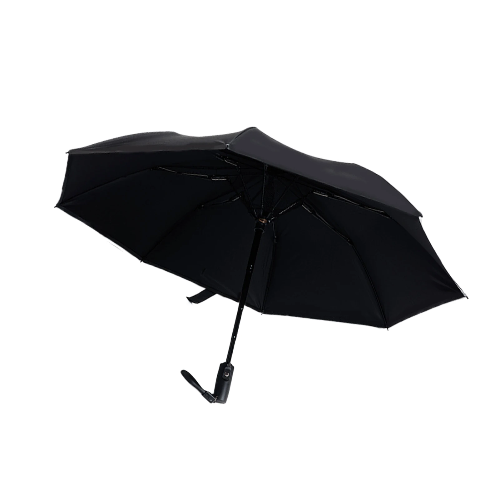 UV Sunshade Umbrella Windproof Sunny Rain 2 In 1 Folding Umbrella Color Coating Sunscreen Sun Umbrellas With Fan