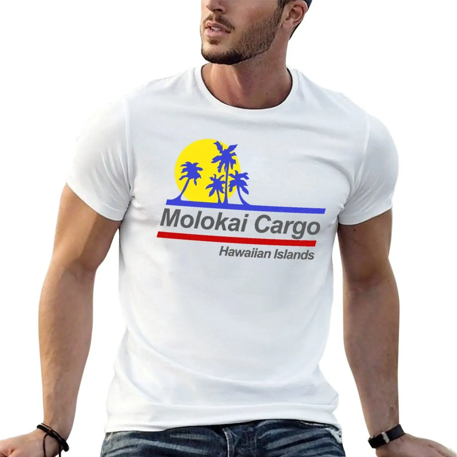 Molokai Cargo - Hard Ticket to Hawaii T-Shirt Lightweight Print T-Shirt