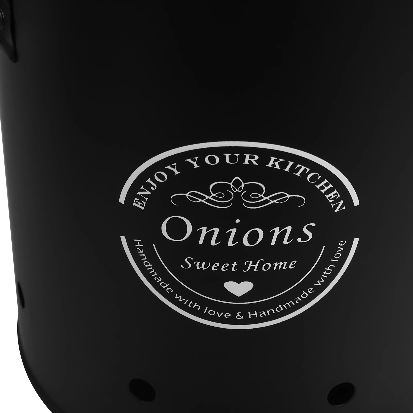 

Creative Garlic Bucket Vegetable Container Flat Bottom Kitchen Organizer For Onion Potato Ginger Snacks Fruits