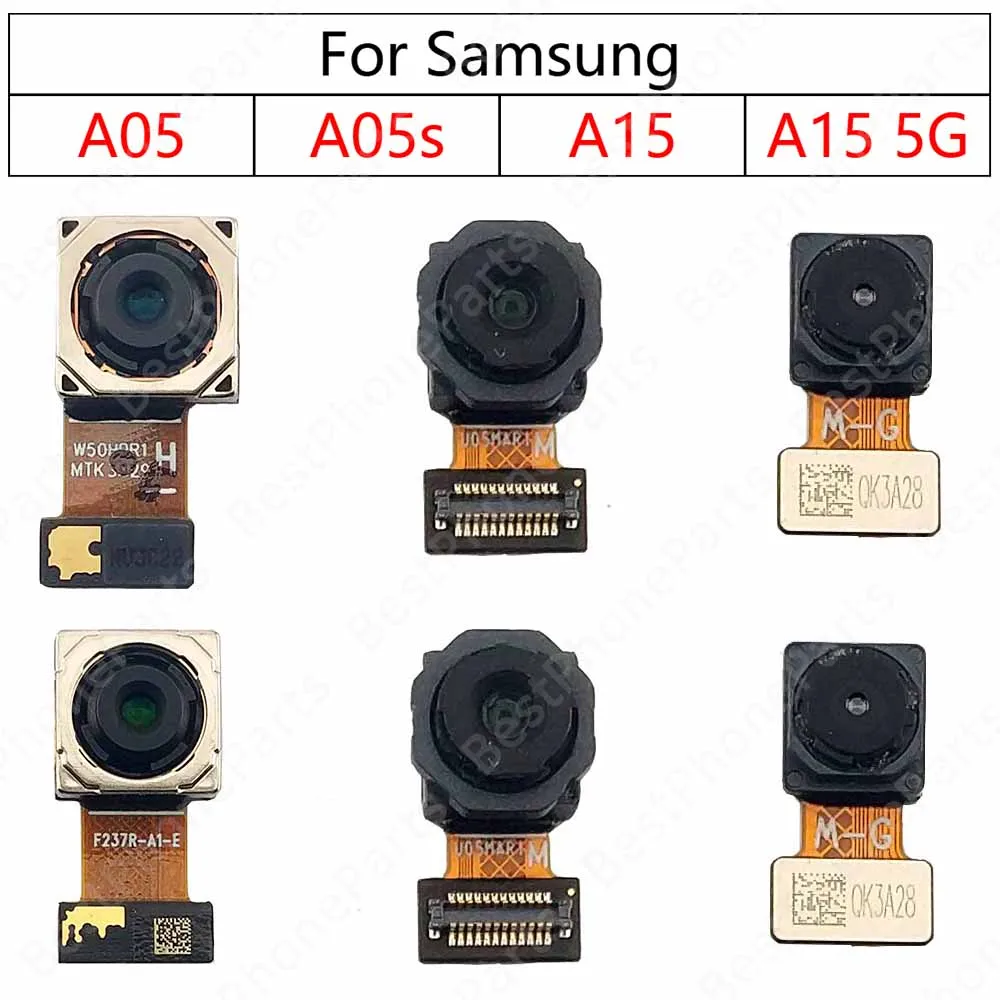 Back Camera For Samsung Galaxy A05 A05s A15 5G A055 A057 A155 A156 Rear Backside Camera Module Mobile Phone Flex Cable Parts