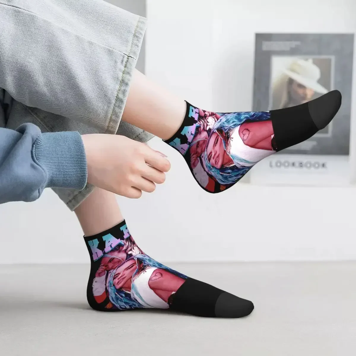 Karol G Manana Sera Bonito Socks Harajuku Super Soft Stockings All Season Socks Accessories for Unisex Birthday Present