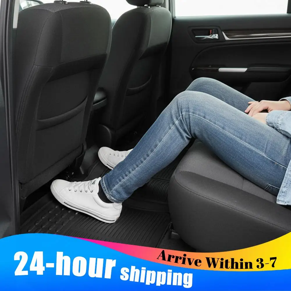 

3 Pieces Deep Waterproof Car Mats All Weather Rubber Car Floor Mats Heavy Duty Rubber Car Mats for Truck Van SUV