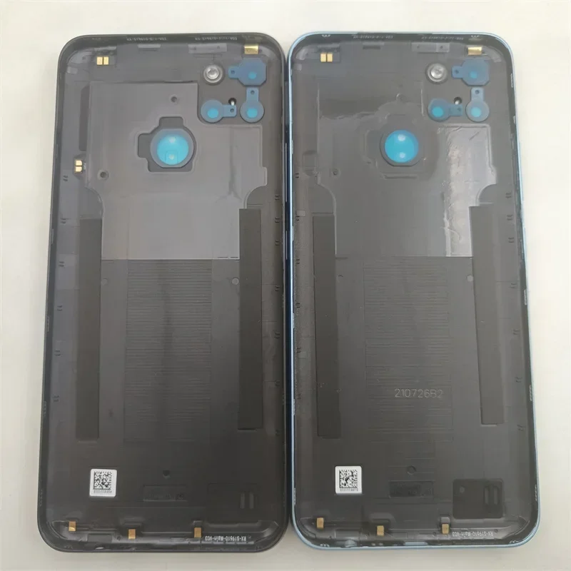 For Realme C21Y Battery Cover Back Panel Rear Housing Door Case With Power Volume button+Camera Lens Replace