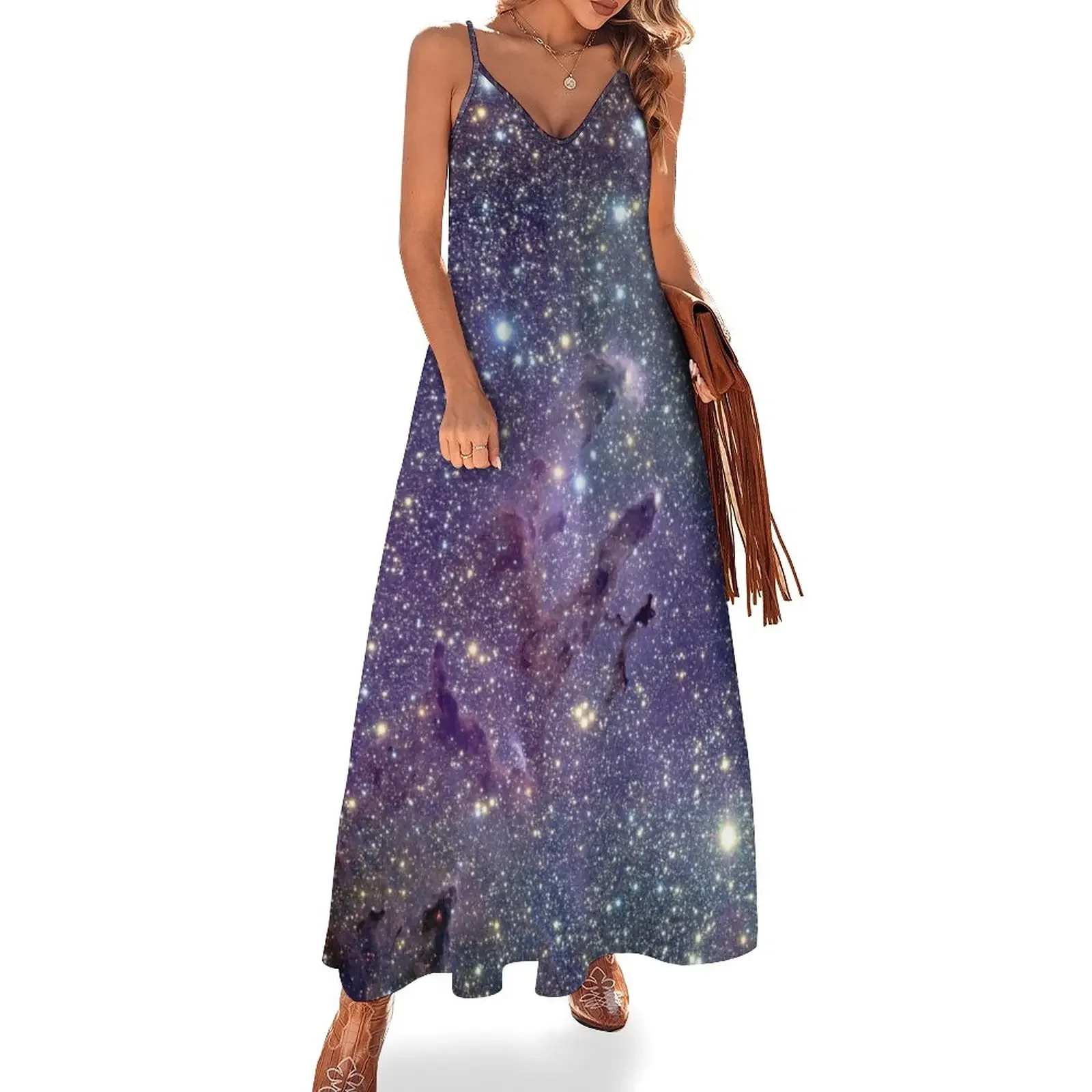 

Eagle Nebula Sleeveless Dress prom dress 2025 Dress vintage