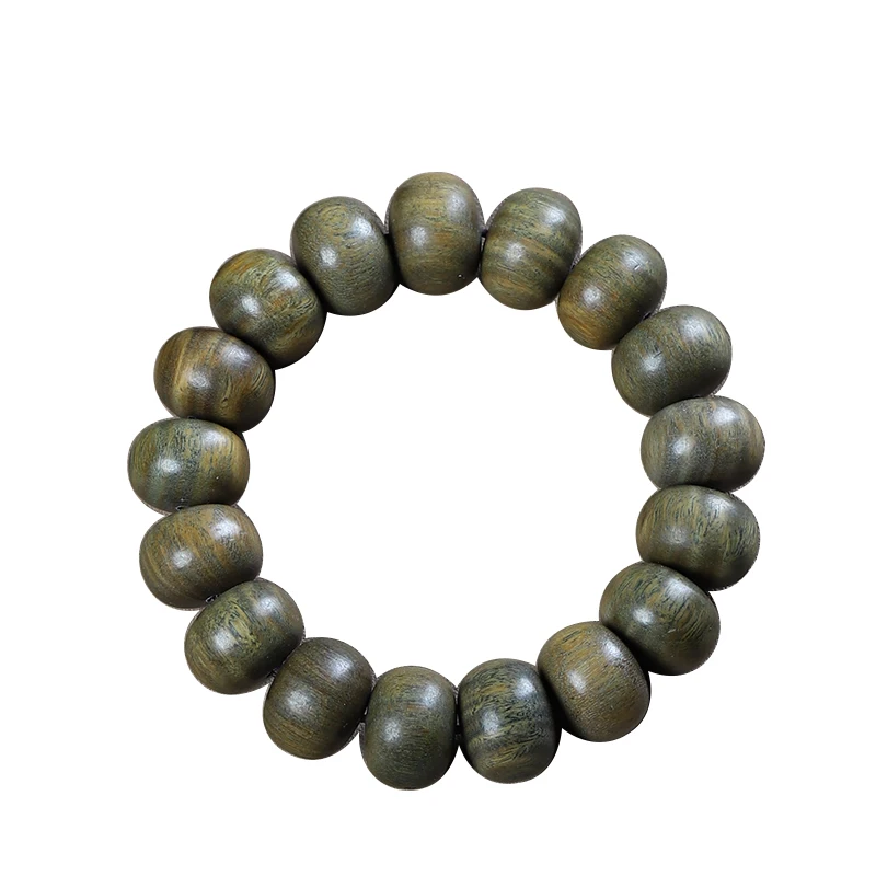 UMQ Guajacwood Huanghua Pear Abacus Beads Bracelet Wooden Bracelet Ornament Submerged Older Material Made Prayer Beads Crafts