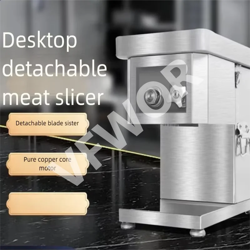 Automatic Meat Slicer Slicing Dicing Shredding Fresh Beef Pork Chicken Meat Cutter