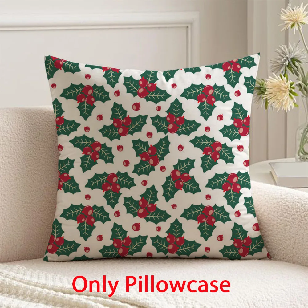 

Christmas Pillow cover winter Merry Christmas decorative 45x45 cushions cover for New Year home decor pillow case