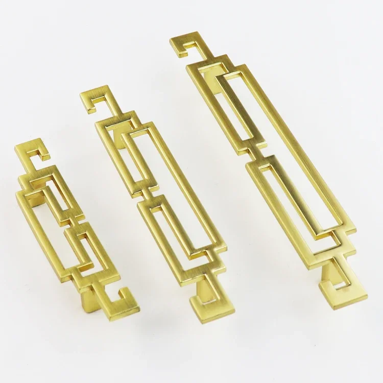 2.5'' 3.75'' Dresser Pulls Drawer Pull Handle Knob Gold Kitchen Cabinet Door Handles Knobs Cupboard Handle Modern Style