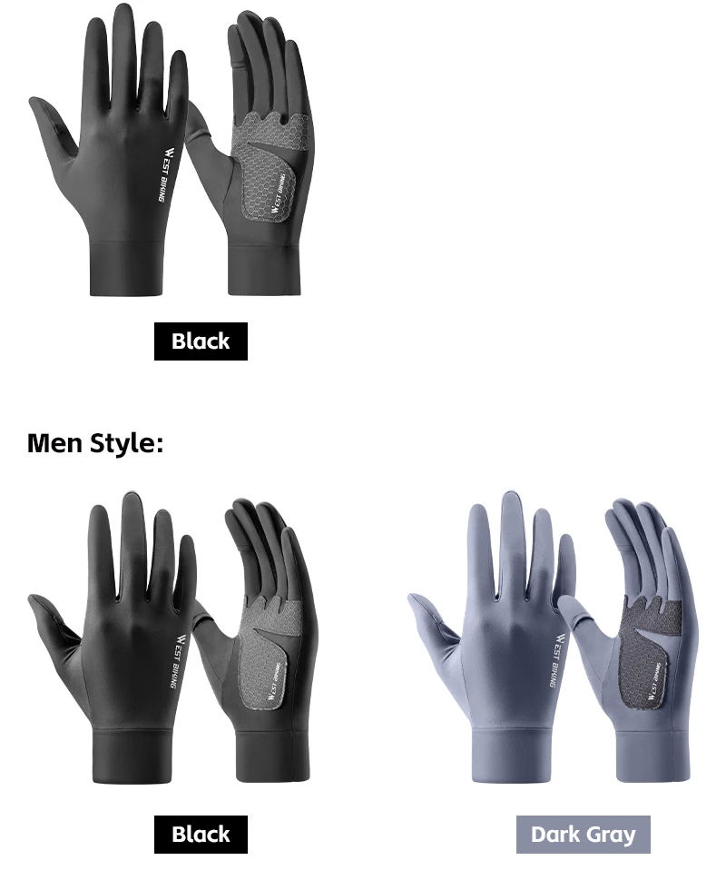 WEST BIKING Damen Fahrradhandschuhe, Flip-Finger, Touchscreen-fähig, Vollflächen-Polsterung, rutschfest, UPF 50+, für Frühling, Sommer, Herbst, Rennrad – Detail 14