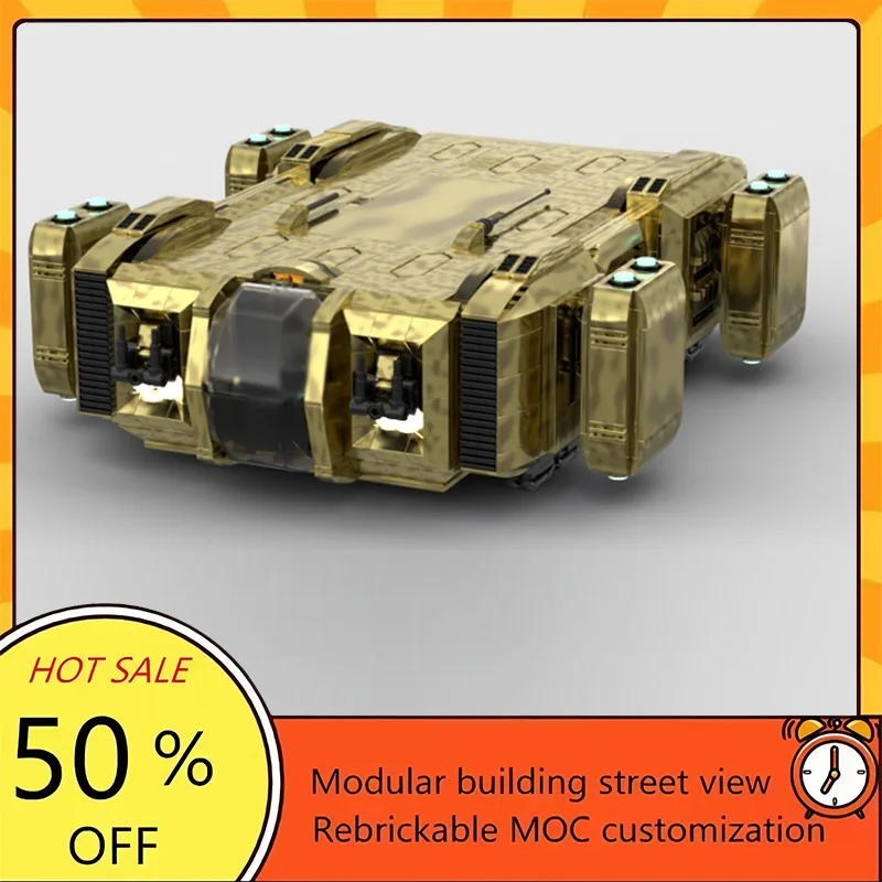 

Набор для сборки модели космического порта из 2192 деталей по мотивам популярного фильма «Звездные войны», модульный конструктор, технологичный подарок, праздничный набор для детей