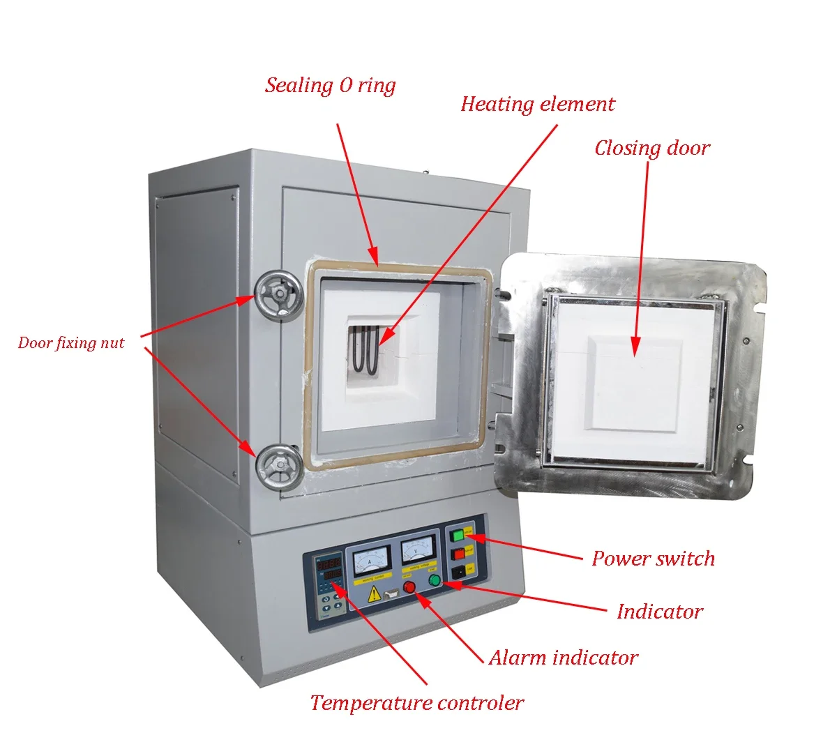 1600°C Muffle Furnace with Water-Cooled System for Controlled Atmosphere Sintering Solutions