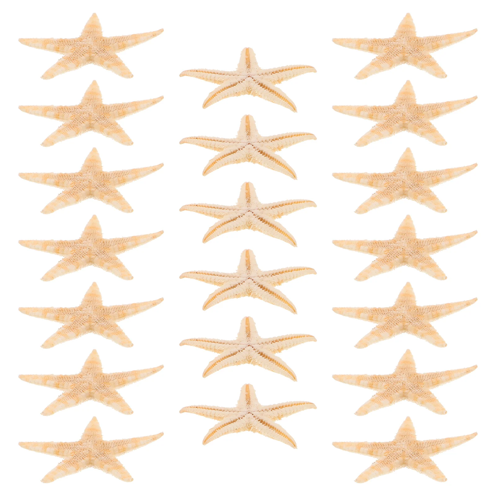 

20pcs Sea Star For Making Wedding Crafts Aromatherapy Epoxy Decorations Diy Ocean Theme Ornaments Resin
