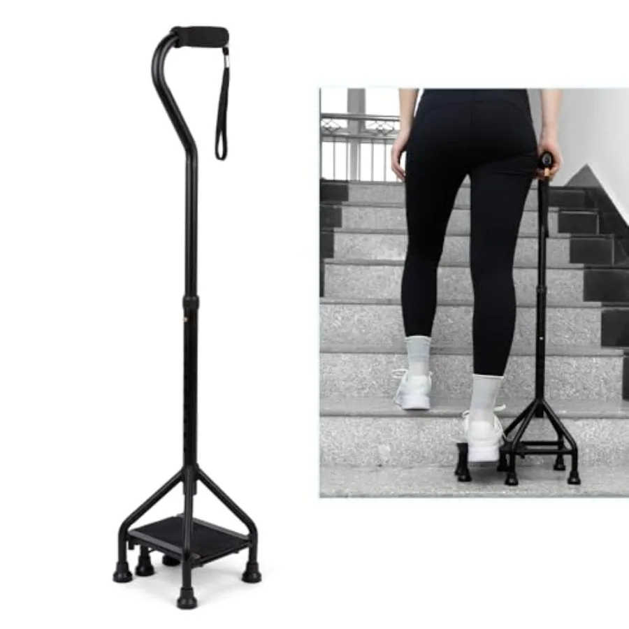 

Регулируемая трость-помощник для подъема по лестнице MMingo для пожилых людей, нескользящая опора для ходьбы, обеспечивающая стабильность и мобильность при подъеме по лестнице