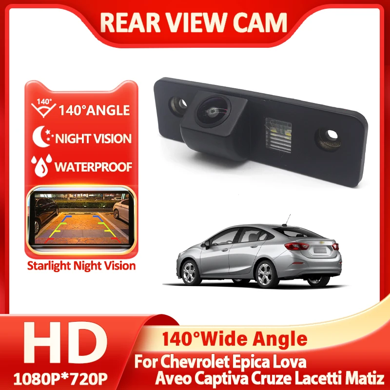 CCD HD Fisheye Rear View Camera For Chevrolet Epica Lova Aveo Captiva Cruze Lacetti Matiz Car Backup Reverse Parking Monitor