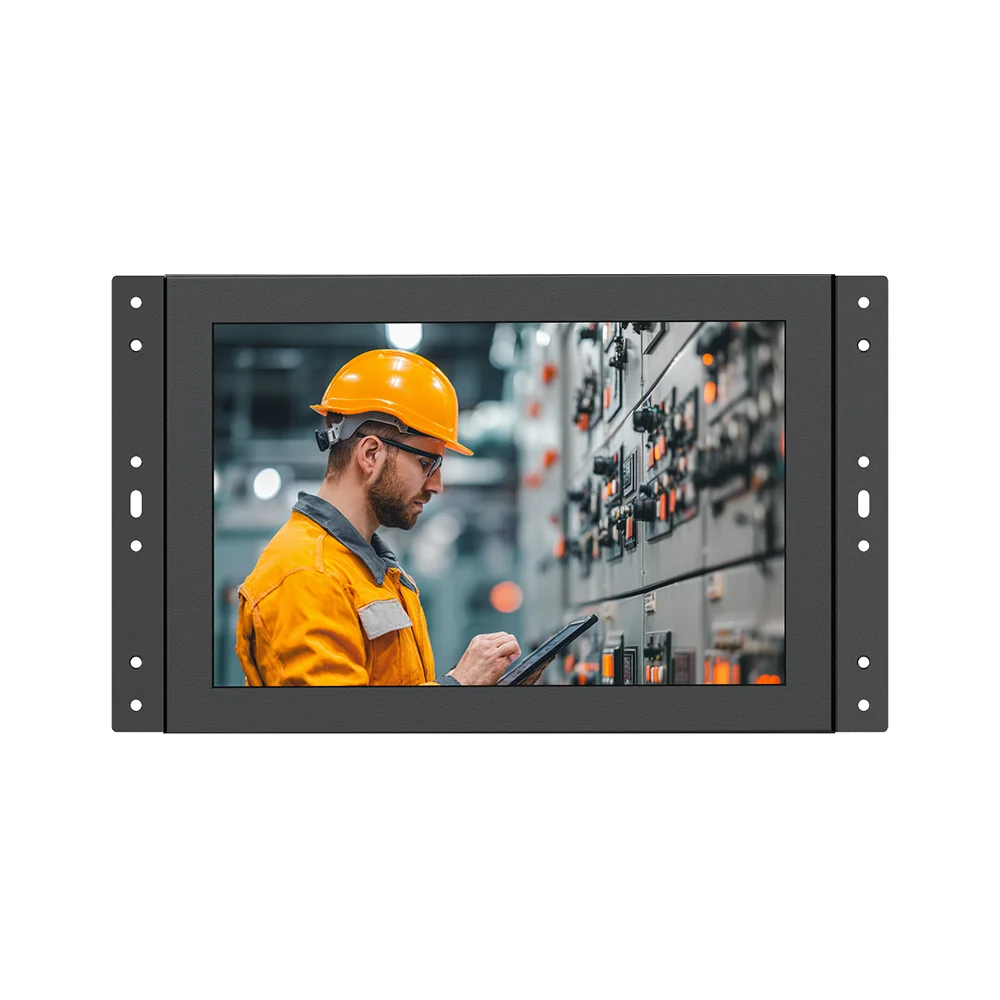 شاشة لمس سعوية مدمجة 7 بوصة IPS 16:10 شاشة عرض LCD بإطار مفتوح مع VGA USB BNC AV للمدخلات-جديد #1