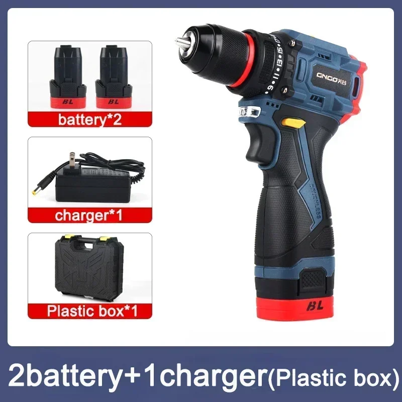 16.8V Brushless Electric Drills Screwdriver Multifunctional Repairing Tool Household Kit Cordless Electric Screw Driver Drills