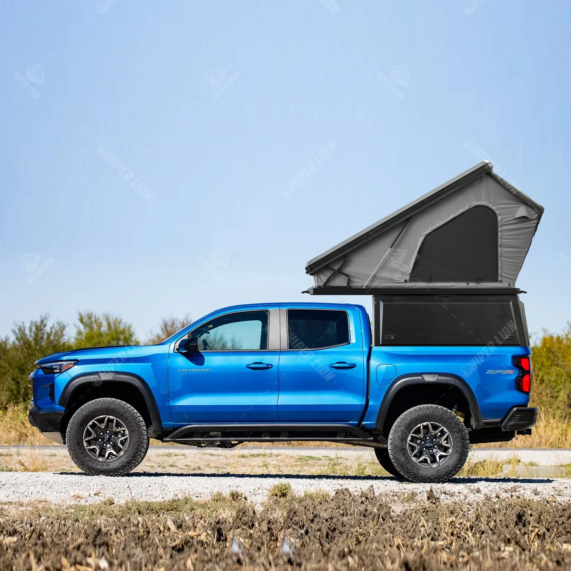 F150 Truck Camper Pop up Roof Tent for Off Road Travel and Camping