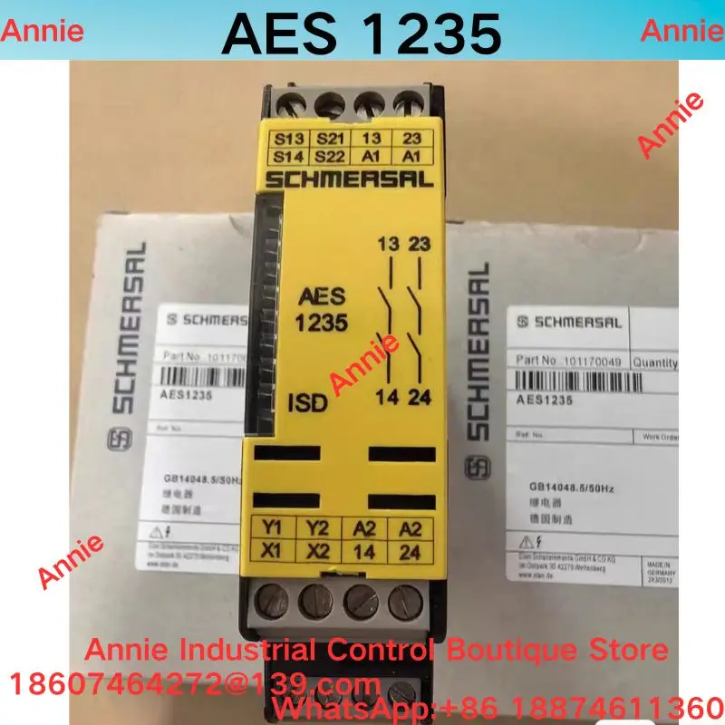 Brand New  Safety relay AES1235 Model: 101170049