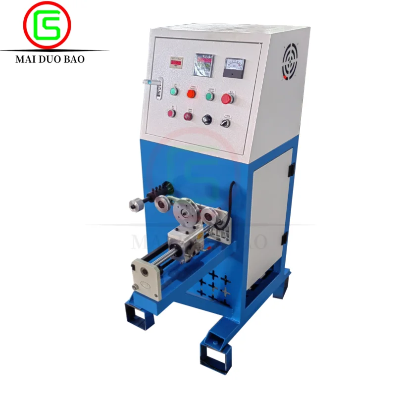Automatic Fine Wire Steel/Copper Winding Machine with Unwinding Rack 300mm Capacity 0.75KW/1.1KW Motor Meter Counting Function