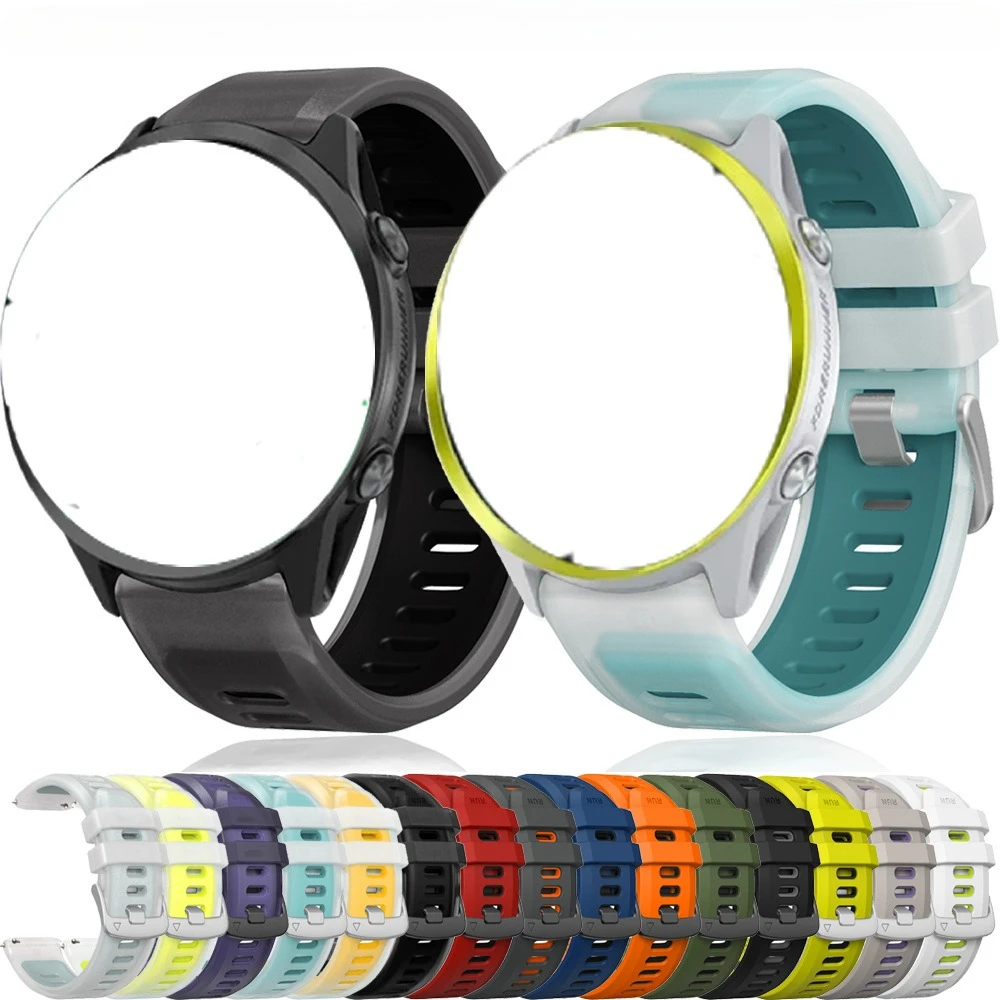 Uhrenarmband, 22 mm, atmungsaktives Silikon, kompatibel mit Race S Race Ocean Vertical Armband für Suunto 5 9 Peak Pro Band