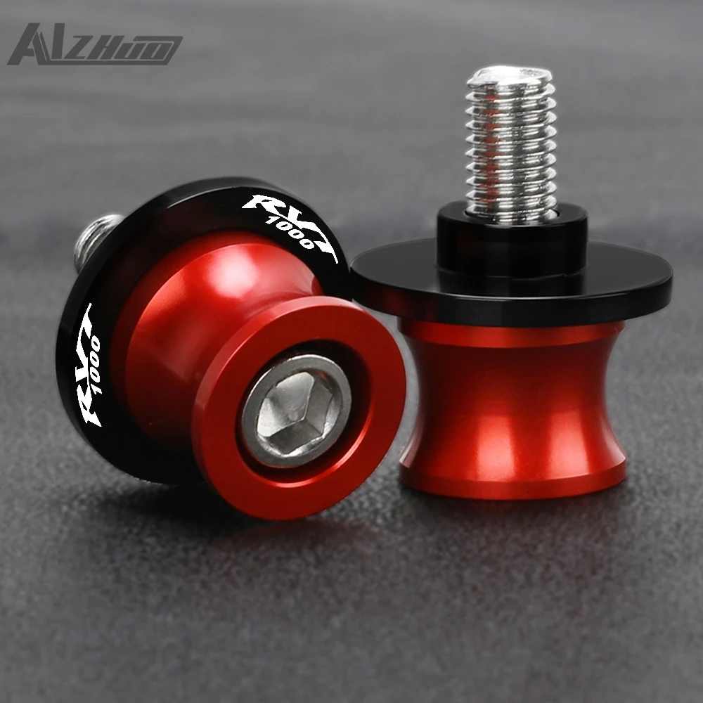 Motorcycle For Honda RVT1000 RVT1000SP 2000 2001 2002 2003 2004 2005 2006 8MM Swingarm Spools Rear Stand Screws Swingarm Sliders