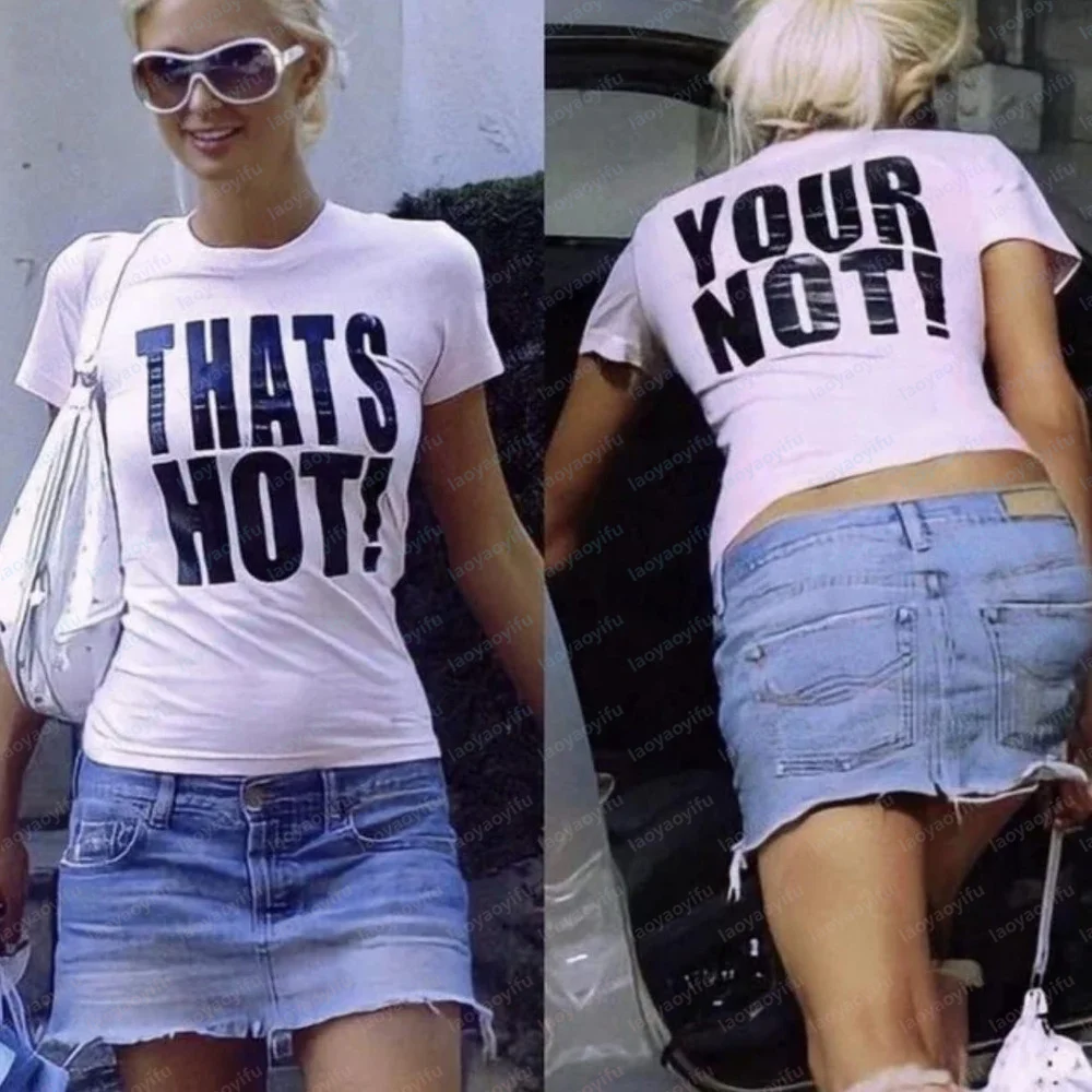 Graphic Tees Y2k Kitty Women Top T-shir T Shirt for Women Kpop Women's Cropped Star Girl Y2k Tops Gothic 90s Clothes Vintage Emo