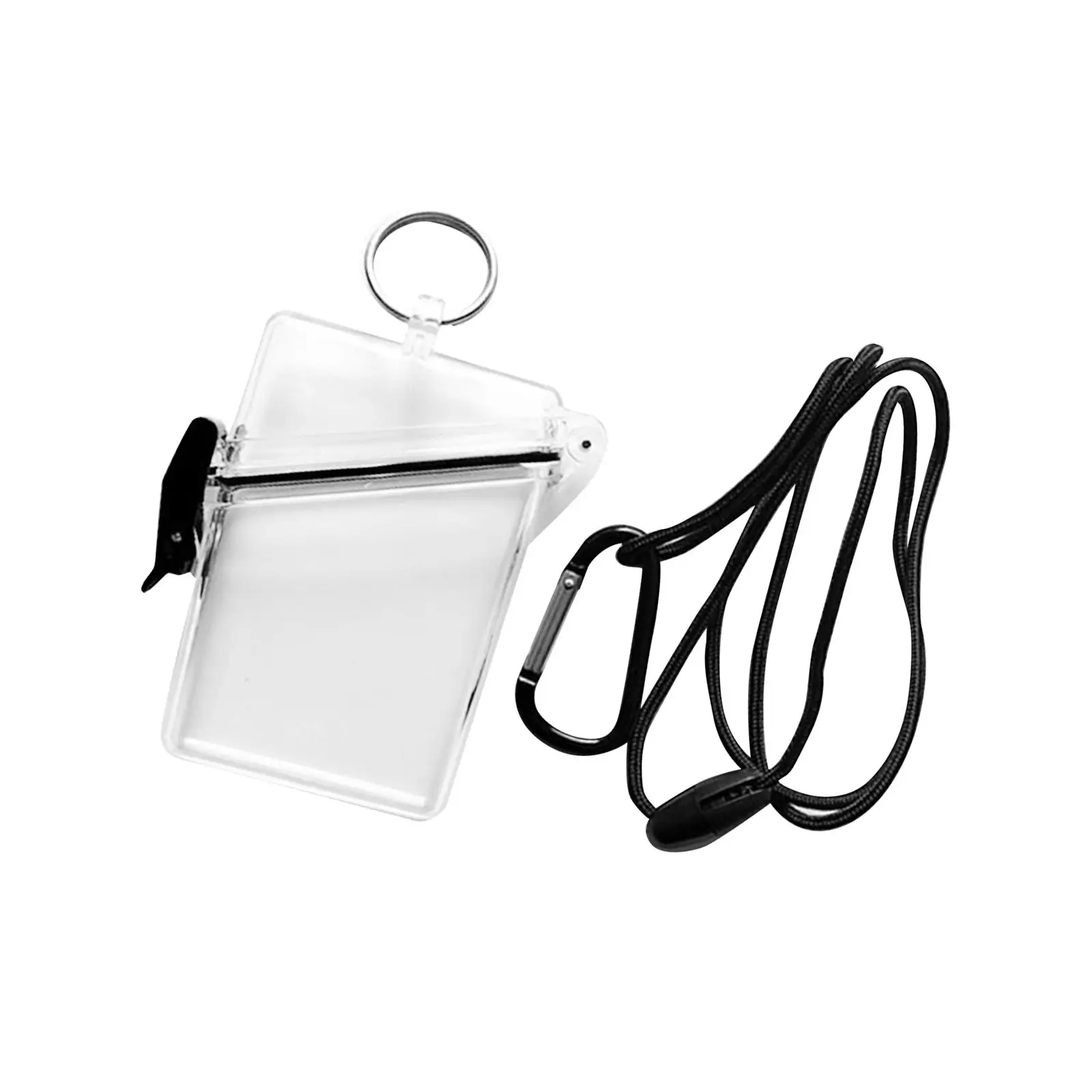 Vertical Waterproof Sports Case Sturdy Card Holder Custom Card Holder Dry Box for Outdoor Keys Registration