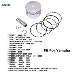 STD 70mm Pin 16mm Motorcycle Engine Piston and Ring Kit For YAMAHA TT225S/T TTR225 1999-2004 TTR230 XT225 1992-2000 TTR 225 230