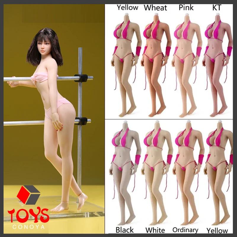 

JIAOU DOLL JOQ-05B JOQ-09F JOQ-10E JOQ-15C 1/6 Scale Super- Flexible Seamless Metal Skeleton Female Body 12-inch Action Figure