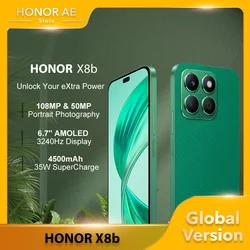 HONOR X8b 8GB 256GB 6.7 inch AMOLED Display 4500 mAh Battery 108MP Triple Rear camera