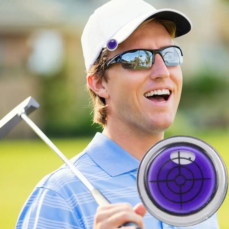 

Golf Ball Marker Hat Clip Small Marker Hat Clip Magnet Putting Training Tool For Men Women High Precision Green Reading Device