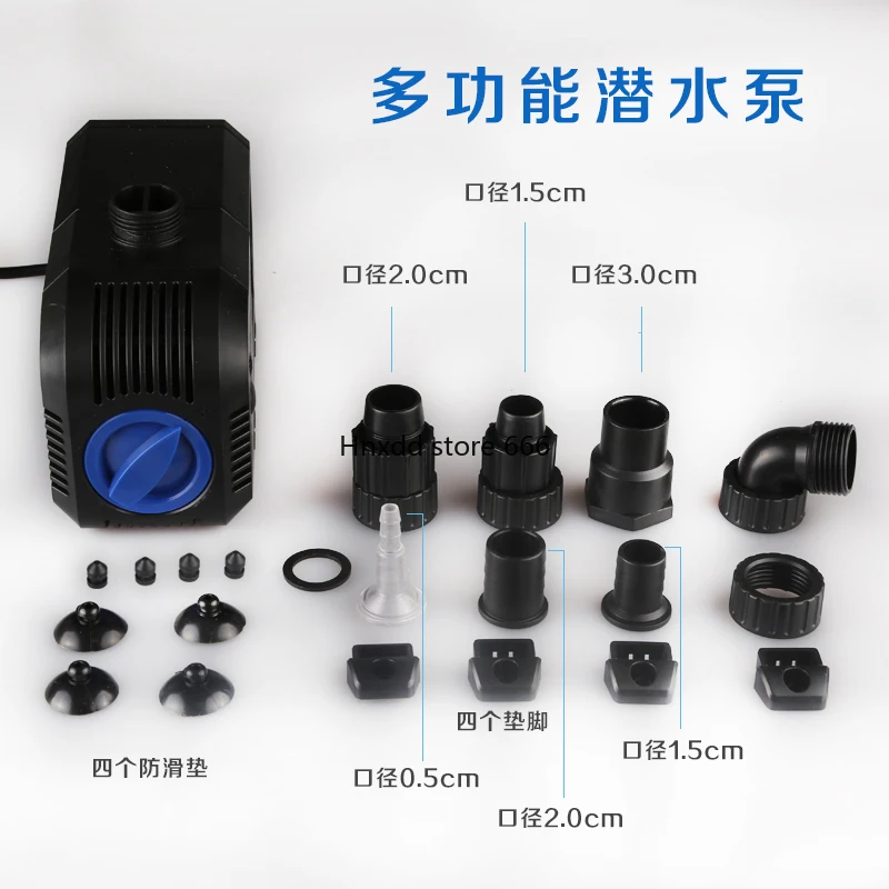 HJ-5500 100W acquario pompa a flusso grande circolante